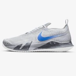 Nike React Vapor NXT Men's Tennis Shoe (Grey/Blue) -YONEX Store nikecourt react vapor nxt hard court tennis shoe jlhjsS 08e8ac6f ec25 4711 aa86 137641868c04