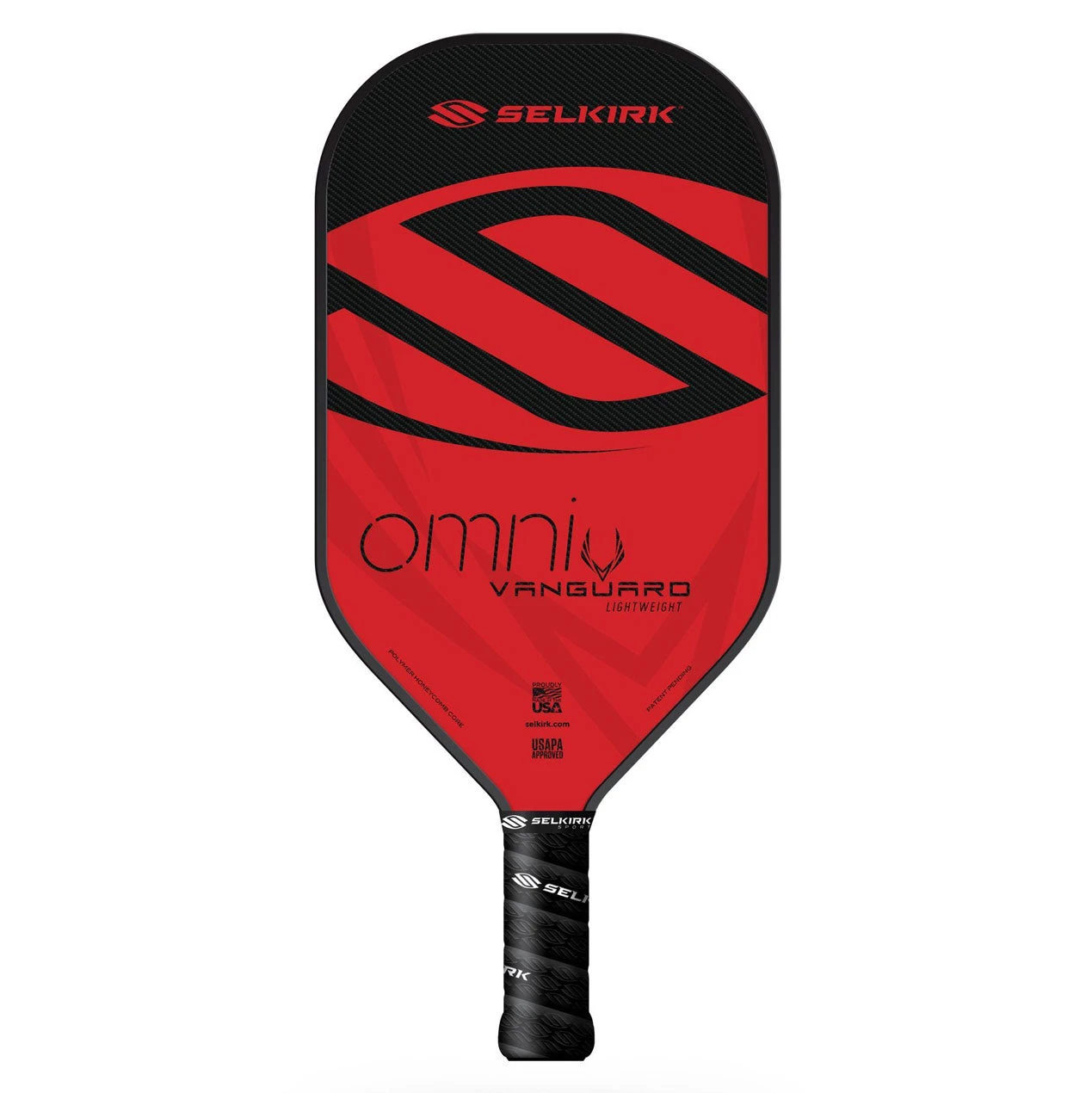 Selkirk Vanguard Hybrid Omni Lightweight (Crimson Black) 3 Selkirk Vanguard Hybrid Omni Lightweight (Crimson Black)