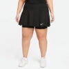 Nike Women's Dri-FIT Victory Flouncy Skirt (Black/White) -YONEX Store unnamed 66