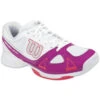 Wilson Rush Evo Womens Tennis Shoe (White/Pink/Red) -YONEX Store wrs319320